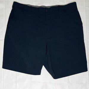 Ben Hogan Mens Blue Golf Shorts Sz 42 Navy Flat Front Slash Pockets